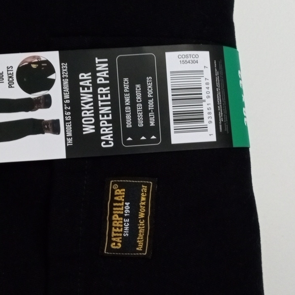 Caterpillar Pants Nwt Caterpillar Black Workwear Carpenter Pants